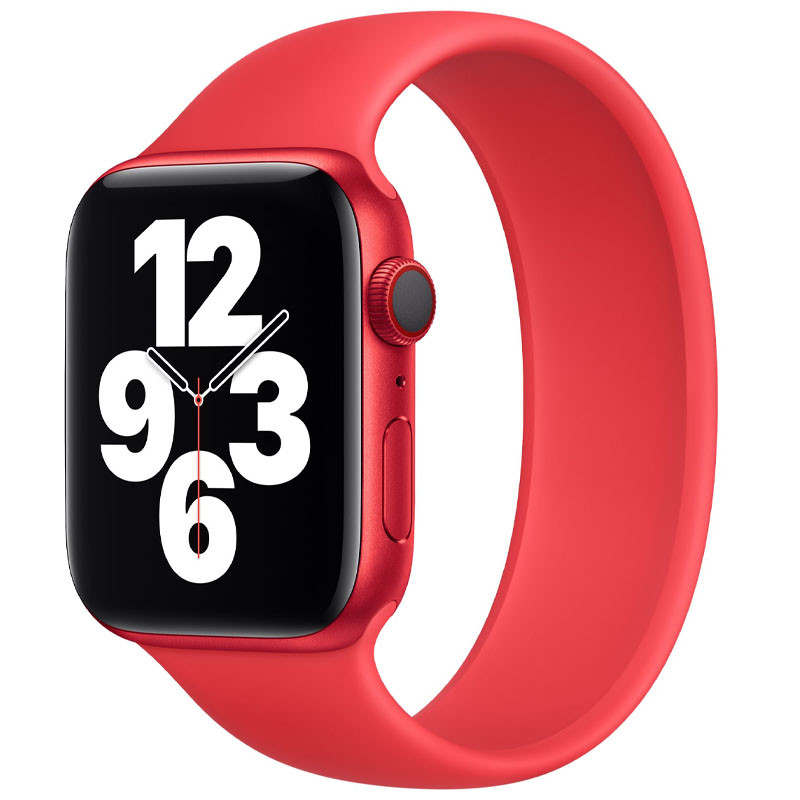 Ремешок Solo Loop для Apple watch 42mm/44mm 156mm (6) (Красный / Red)