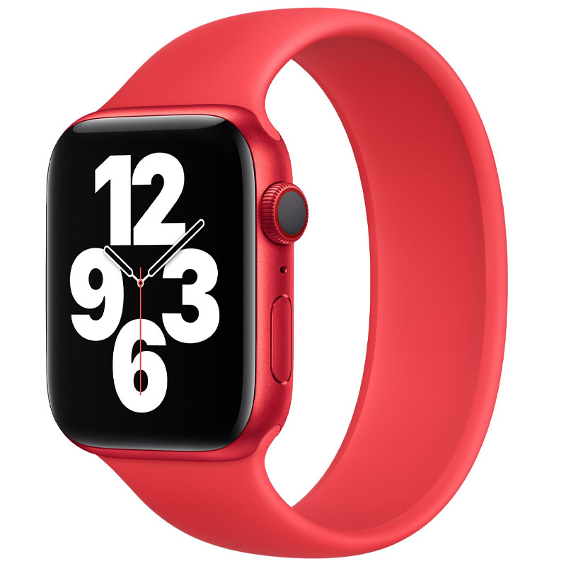 Ремешок Solo Loop для Apple watch 42mm/44mm 163mm (7) (Красный / Red)