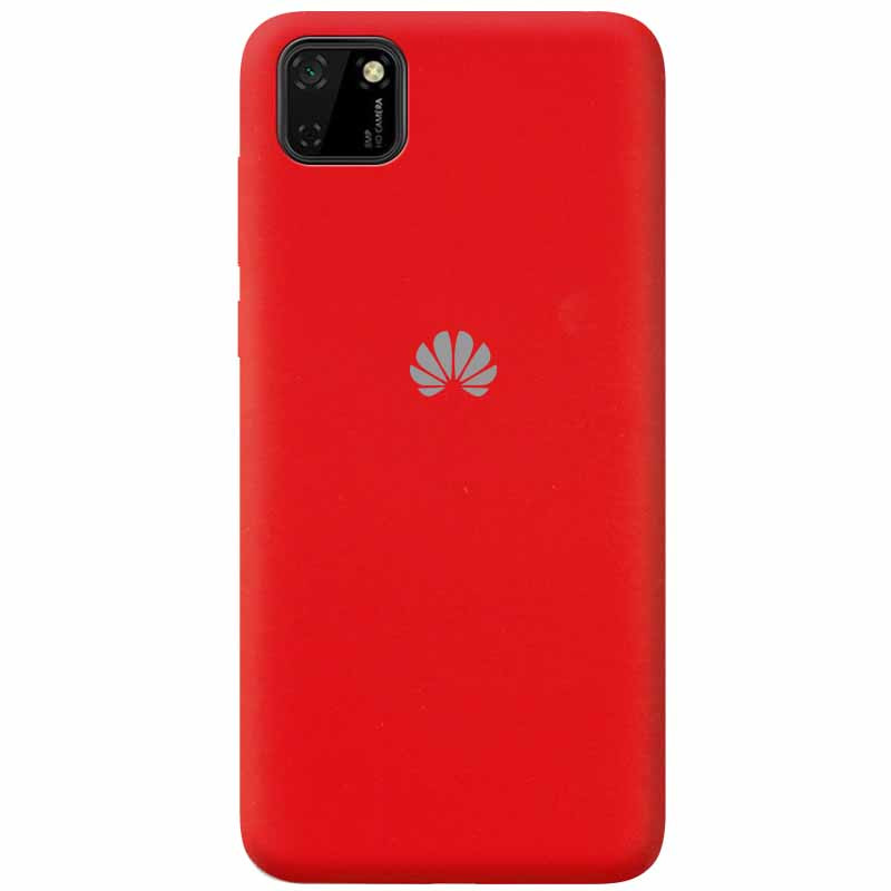 Чехол Silicone Cover Full Protective (AA) для Huawei Y5p (Красный / Red)
