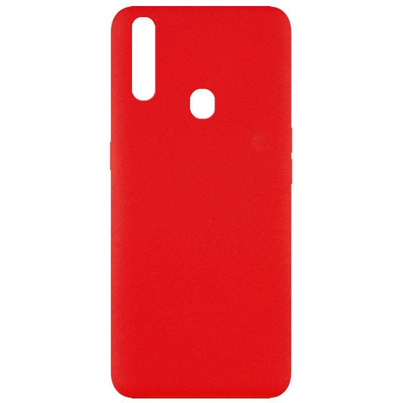 Чехол Silicone Cover Full without Logo (A) для Oppo A31 (Красный / Red)