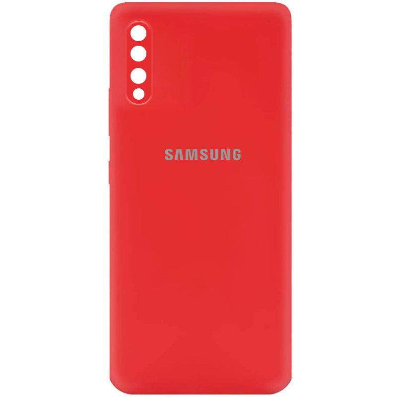 Чехол Silicone Cover My Color Full Camera (A) для Samsung Galaxy A50s (Красный / Red)