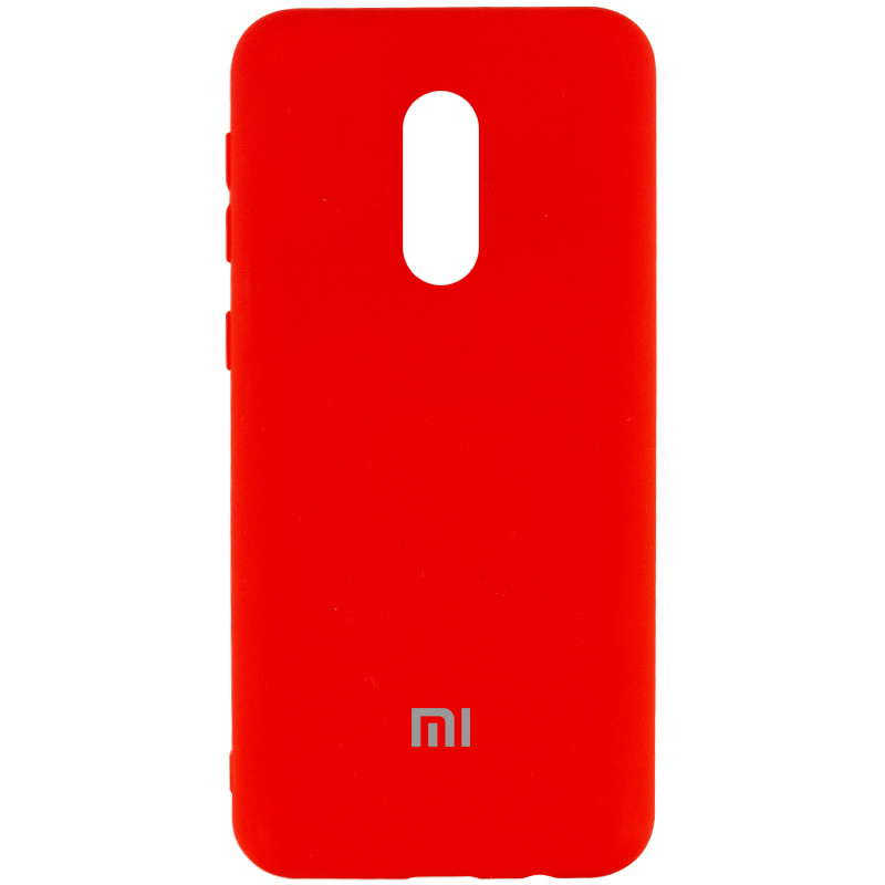 Чехол Silicone Cover My Color Full Protective (A) для Xiaomi Redmi Note 4X (Красный / Red)