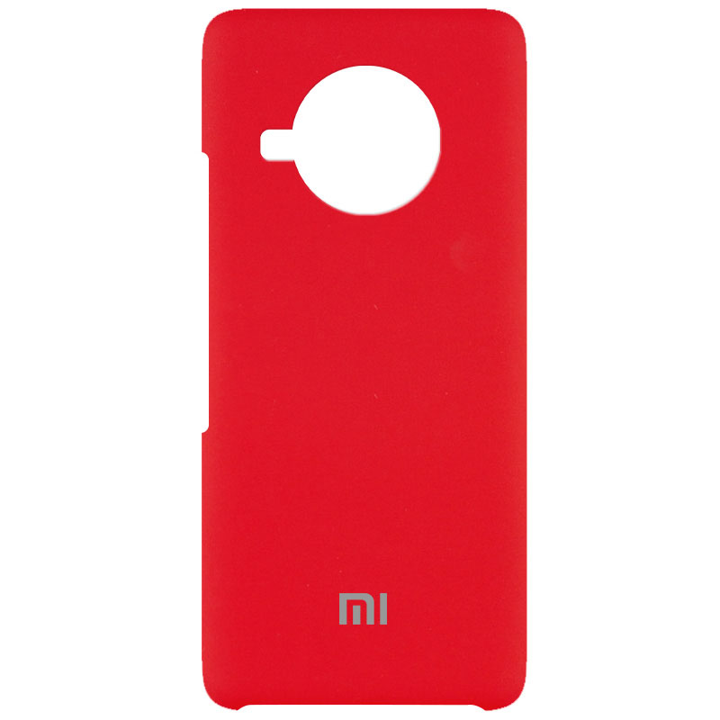 Чехол Silicone Cover (AAA) для Xiaomi Mi 10T Lite / Redmi Note 9 Pro 5G (Красный / Red)