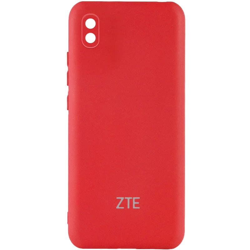 Чехол Silicone Cover My Color Full Camera (A) для ZTE Blade A3 (2020) (Красный / Red)