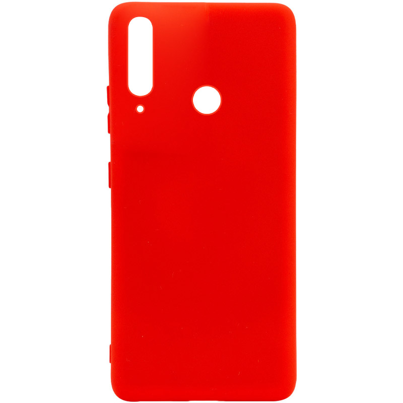 Чехол Silicone Cover Full without Logo (A) для Huawei Y6p (Красный / Red)