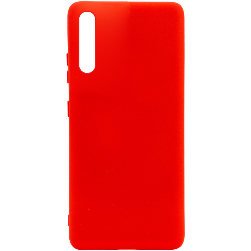 Чехол Silicone Cover Full without Logo (A) для Huawei P Smart S (Красный / Red)