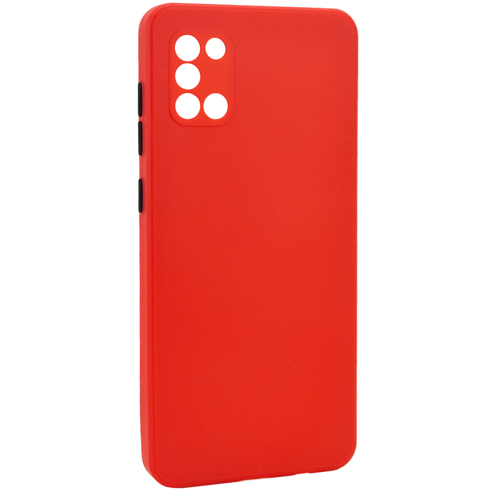 Чехол TPU Square Full Camera для Samsung Galaxy A31 (Красный)