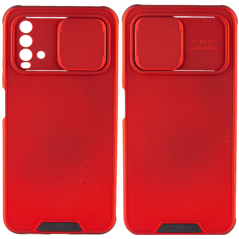 TPU+PC чехол Lens series для Xiaomi Redmi Note 9 4G / Redmi 9 Power / Redmi 9T (Красный)