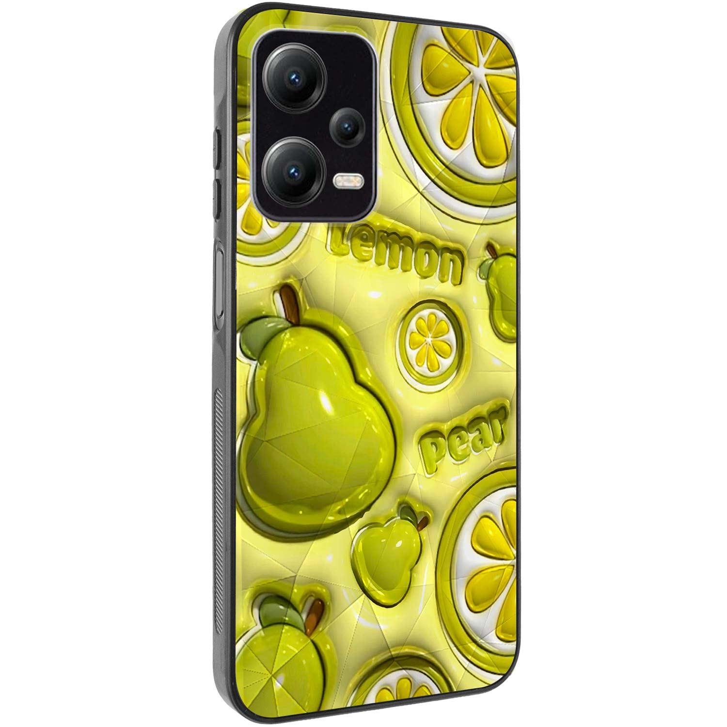 TPU+PC чохол Prisma Fluffie для Xiaomi Redmi Note 12 5G (Lemon)