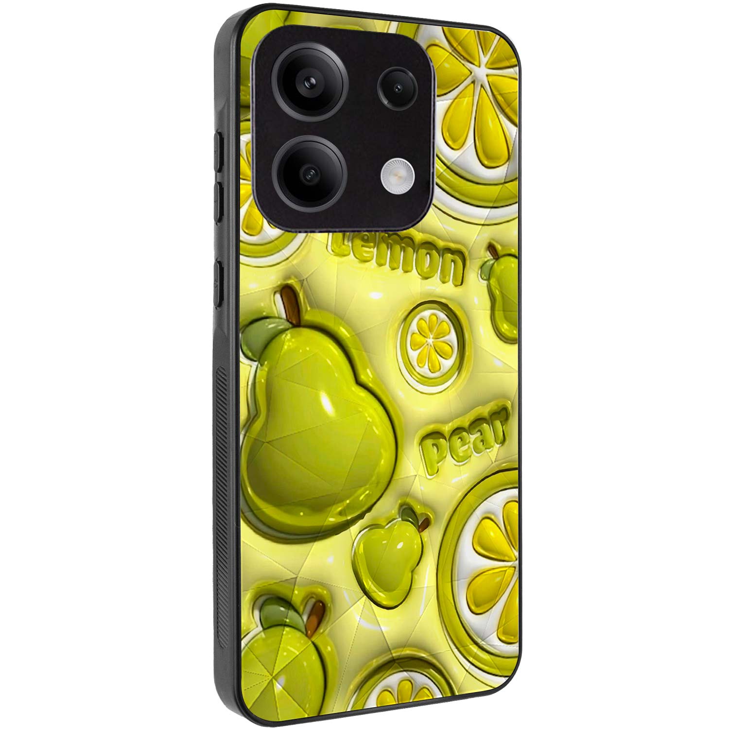 TPU+PC чохол Prisma Fluffie для Xiaomi Redmi Note 13 5G (Lemon)