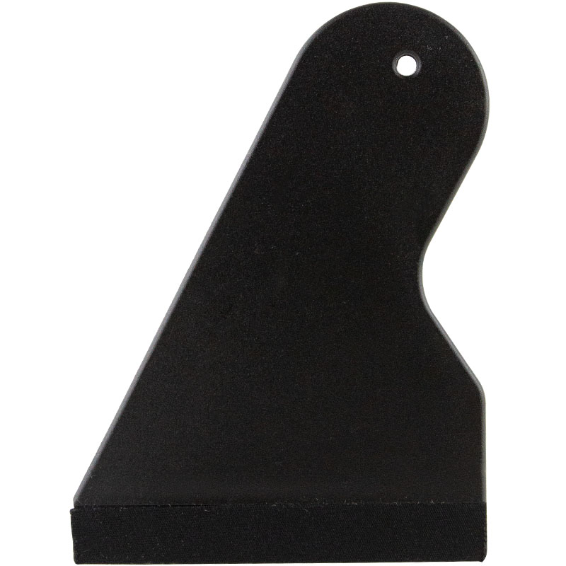 Лопатка пластиковая для поклейки полимерных пленок (6 см) (Черный)