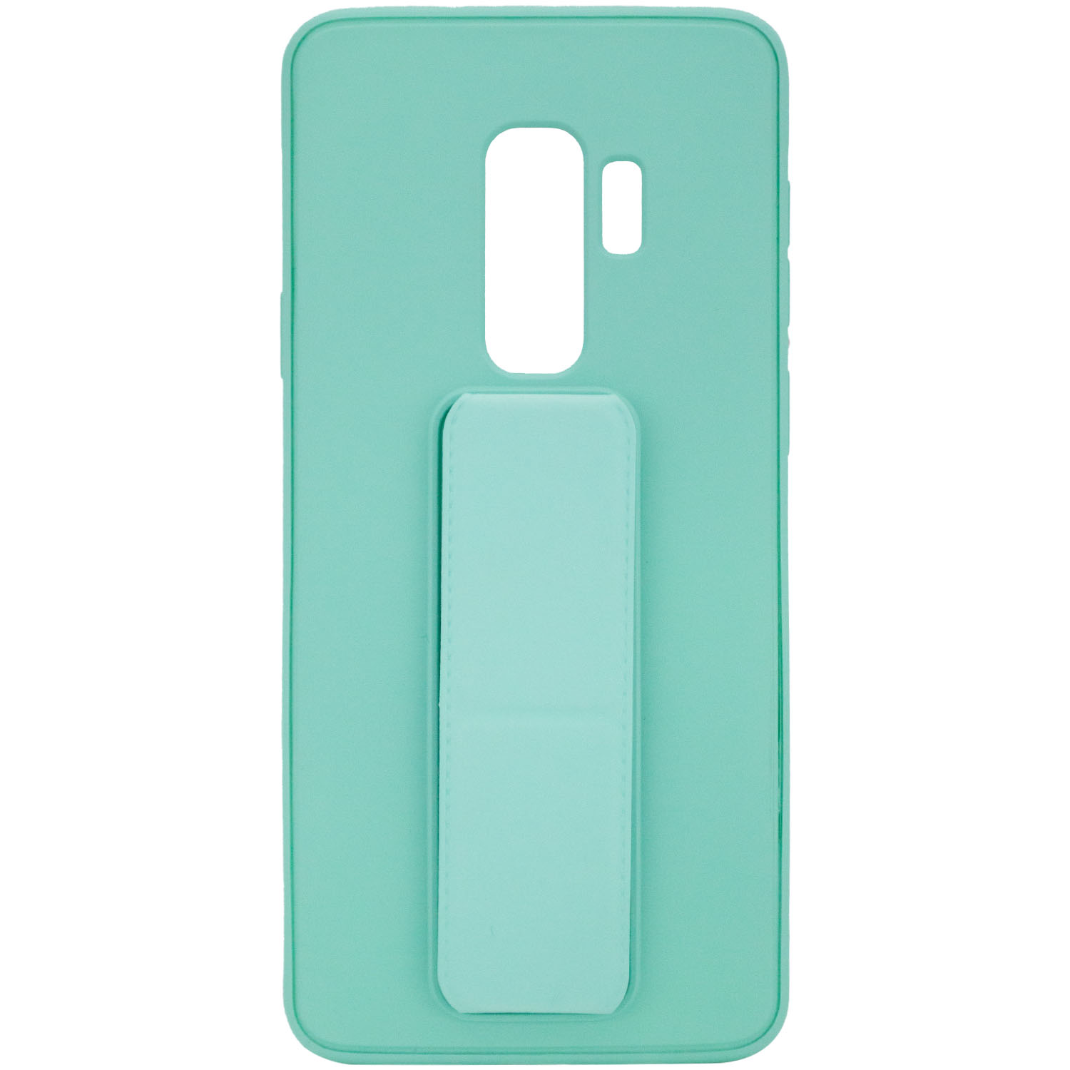 Силиконовый чехол Hand holder для Samsung Galaxy S9+ (Mint green)