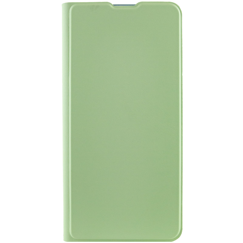 Кожаный чехол-книжка GETMAN Elegant (PU) для Xiaomi Redmi 13 4G / Poco M6 4G (Мятный)