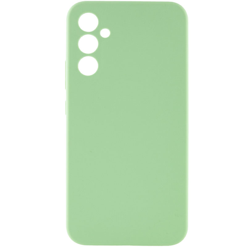 Чехол Silicone Cover Lakshmi Full Camera (AAA) для Samsung Galaxy A05s (Мятный / Mint)