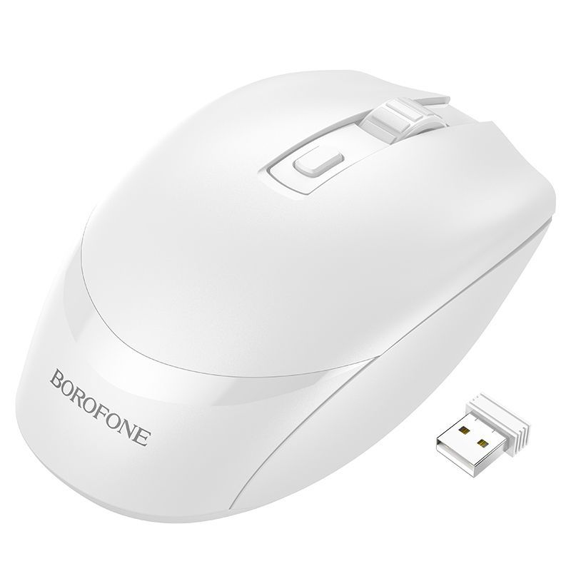 Мышь BOROFONE BG7 Platinum 2.4G (White)