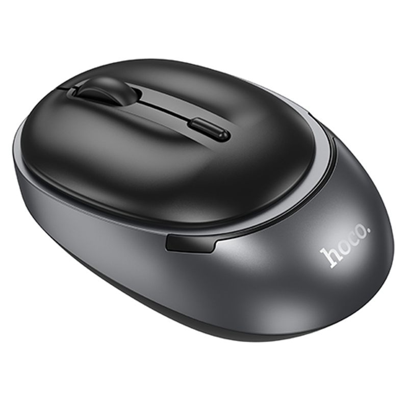 Мышь Hoco GM34 Nuevo dual-mode (Black metal gray)