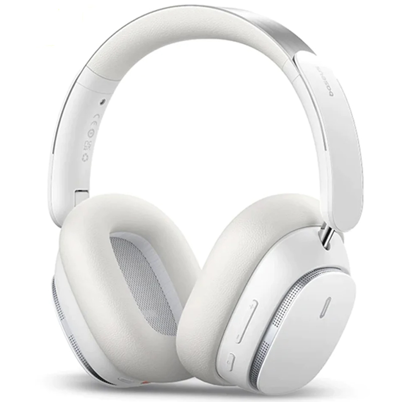 Накладные беспроводные наушники Baseus Bowie H1 Pro Noise-Cancellation (A00050601) (Moon White)