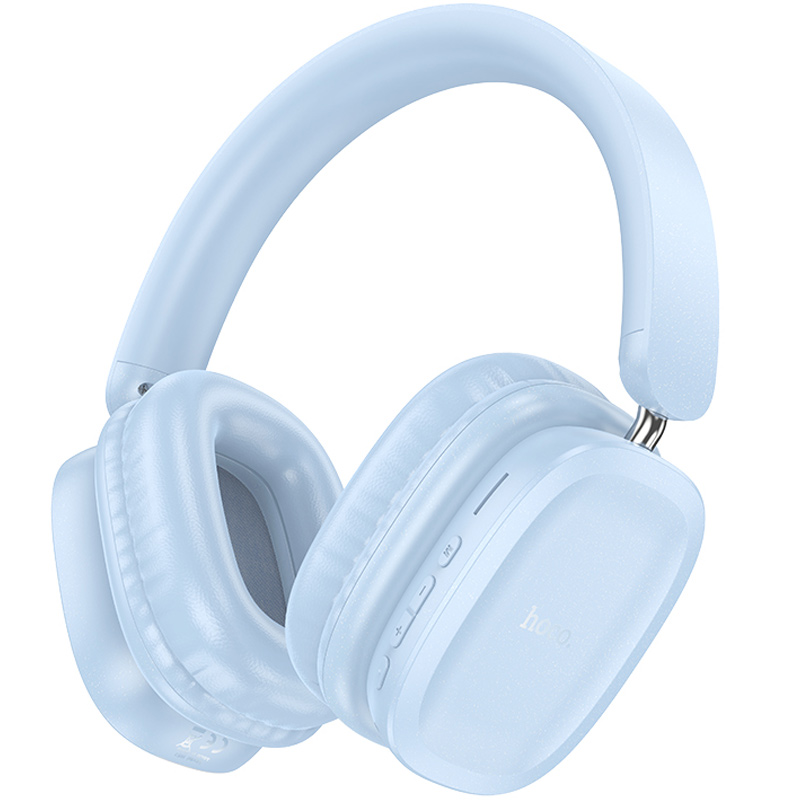 Накладные беспроводные наушники Hoco W51 Delightful (Blue)