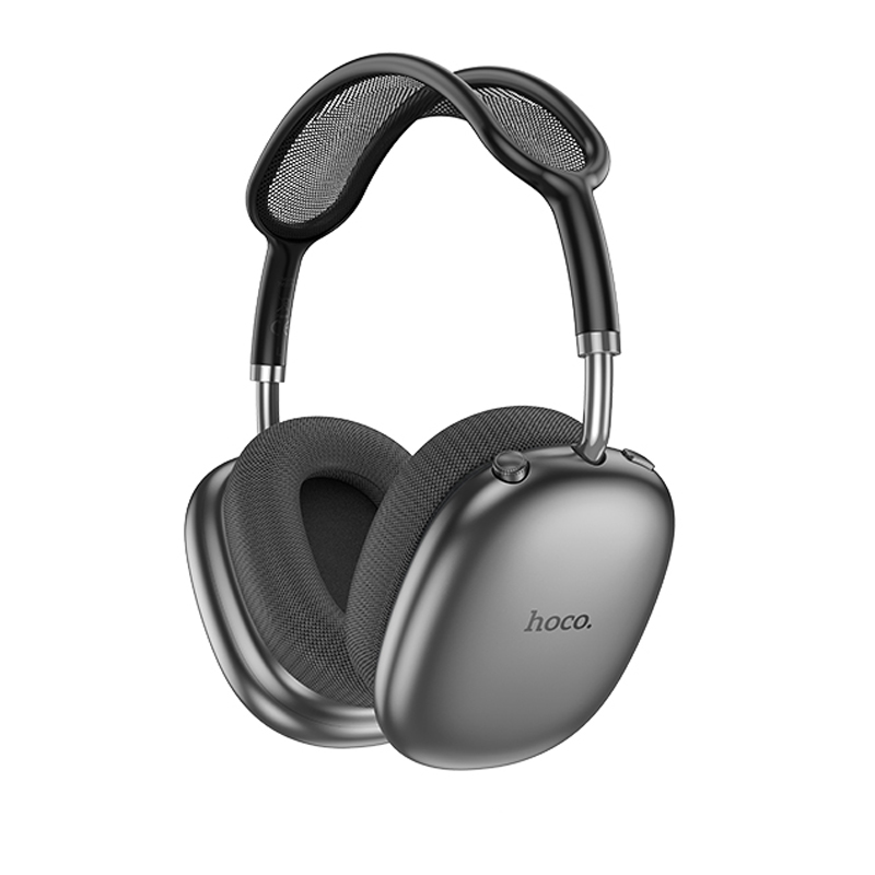Накладные беспроводные наушники Hoco W55 Plus Happiness ANC noise reduction (Deep space gray)