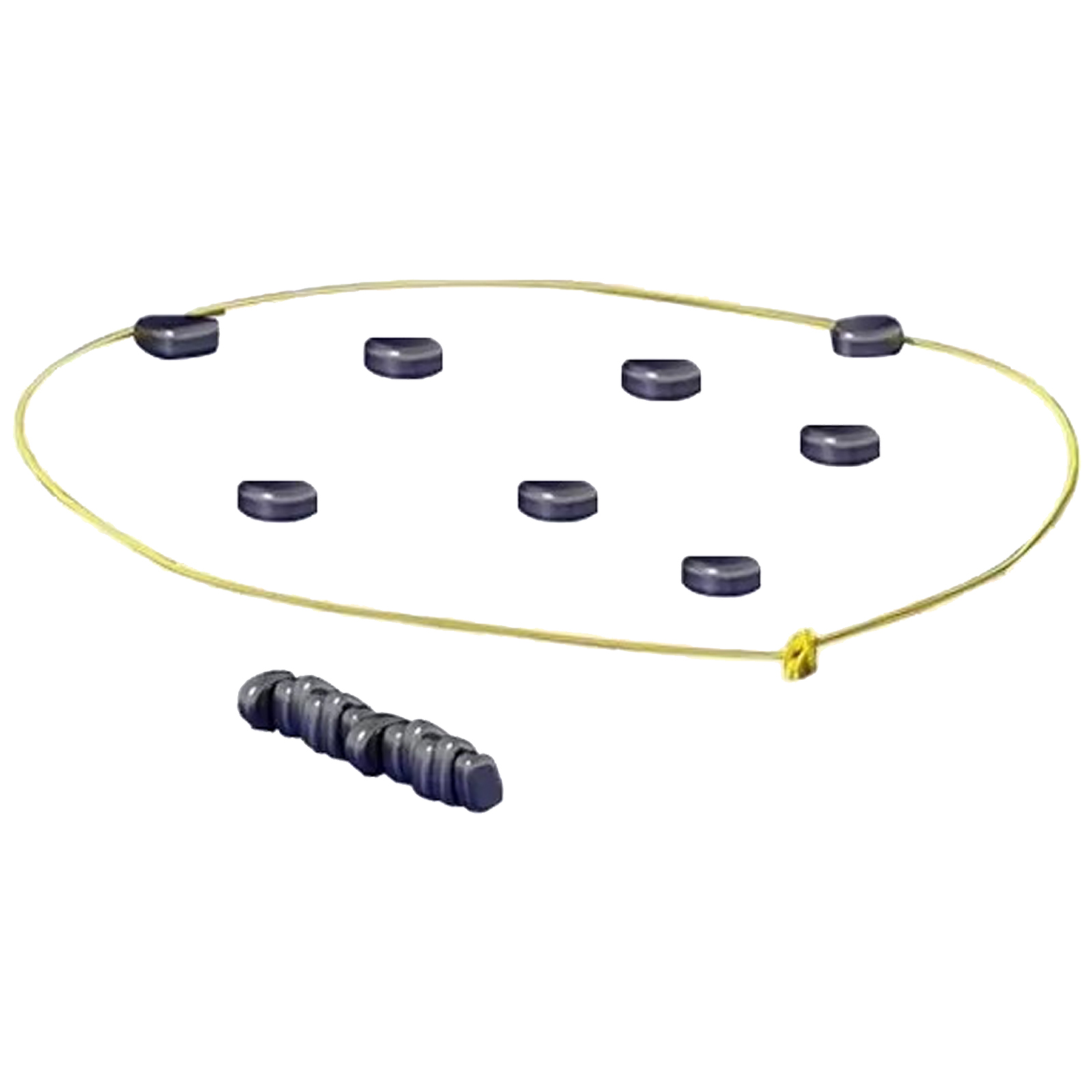 Настольная интерактивная игра Ummi 8888 Magnetic Arena Game с веревкой (Blue)
