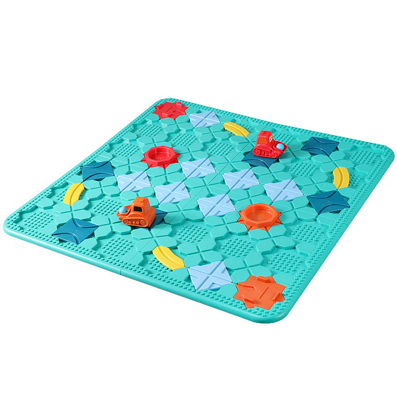 Настольная интерактивная игра Ummi BS805 Logical Road Builder (Green)