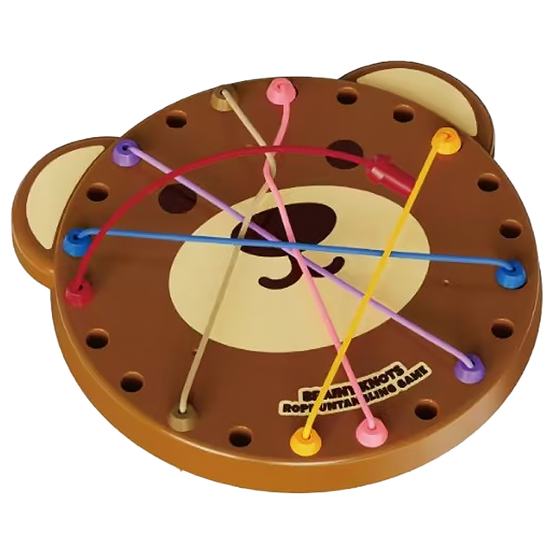 Настольная интерактивная игра Ummi ME-241 Cute Bear Rope Unravelling Game (Brown)