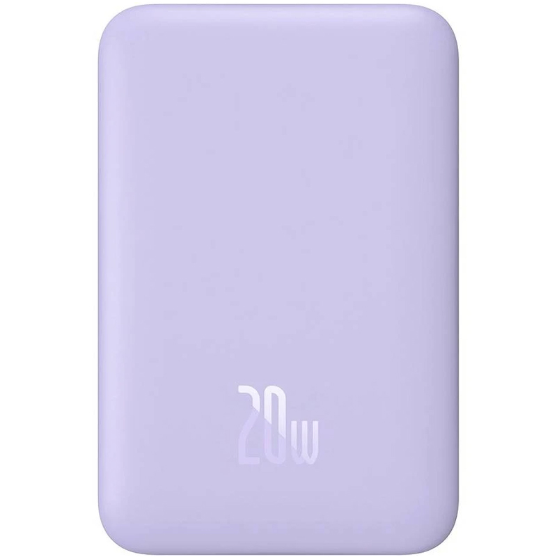 Портативное ЗУ Power Bank Baseus Magnetic Mini Air 20W c БЗУ 10000 mAh P10059001313 (Nebula Purple)