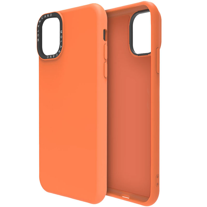 TPU чехол Molan Cano MIXXI для Apple iPhone 13 (6.1") (Оранжевый)
