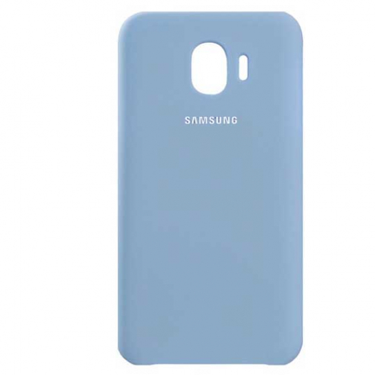Чехол Silicone Cover (AA) для Samsung J400F Galaxy J4 (2018) (Голубой / Lilac Blue)