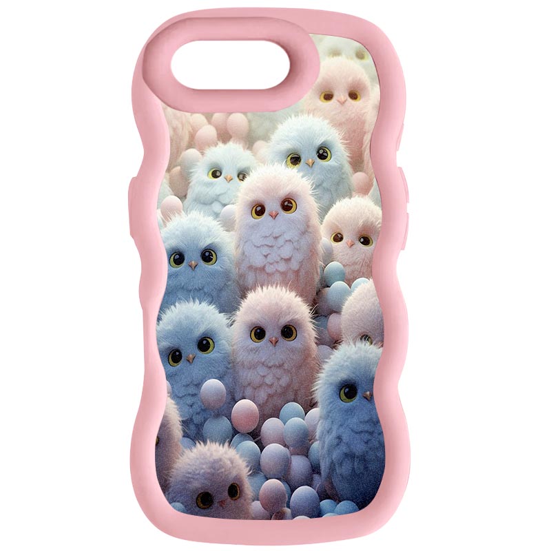 Чехол TPU Cloudy Pictures для Apple iPhone 7 plus (5.5') (Owls)