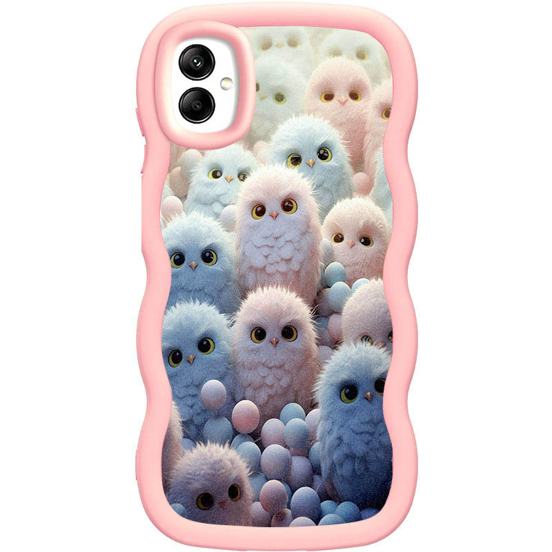 Чохол TPU Cloudy Pictures для Samsung Galaxy A06 (Owls)