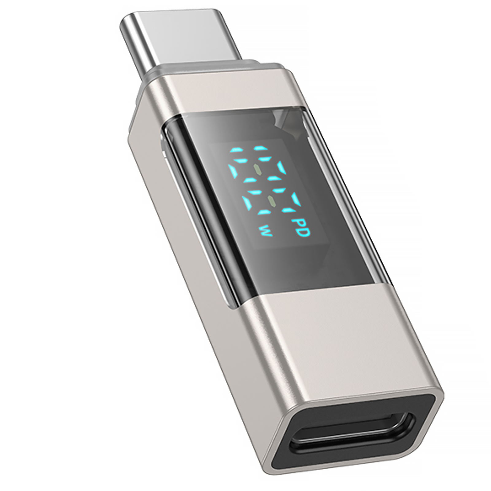 Переходник Borofone BV25 Type-C male to Type-C female (Gray)