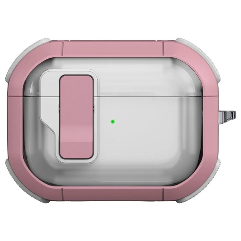Футляр протиударний Locking Button для Футляры для AirPods (Pink)