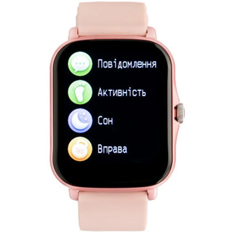 Смарт-часы Gelius Pro GP-SW003 (Amazwatch GT2 Lite) Pink в магазине onecase.com.ua