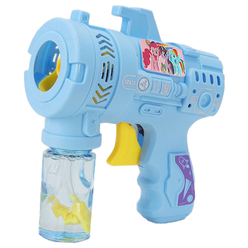 Пистолет с мыльными пузырями Heroes Bubble Gun+ bottle 50ml (Little pony)