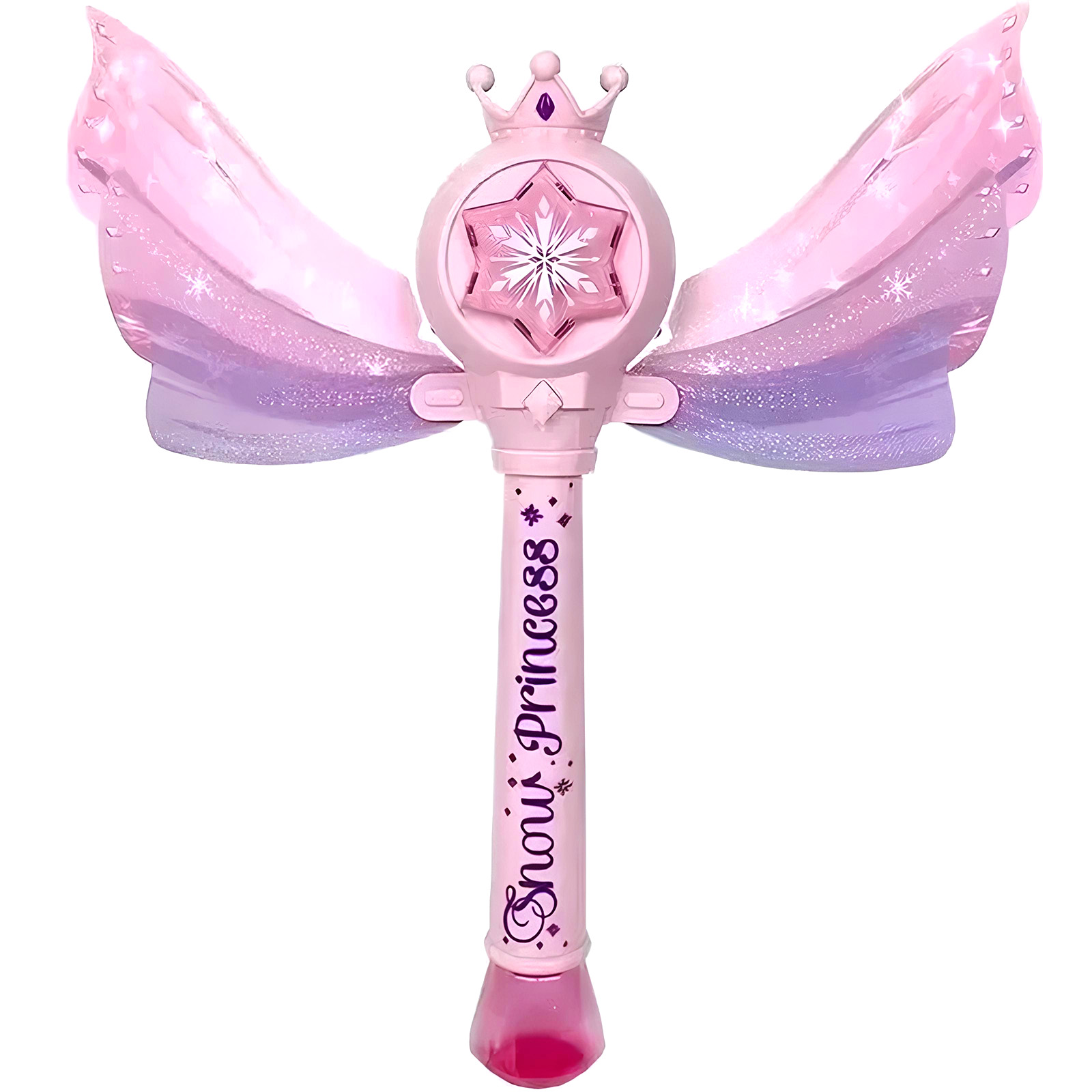 Пистолет с мыльными пузырями SHT 8603 Snow Princess + bottle 130ml (Pink)