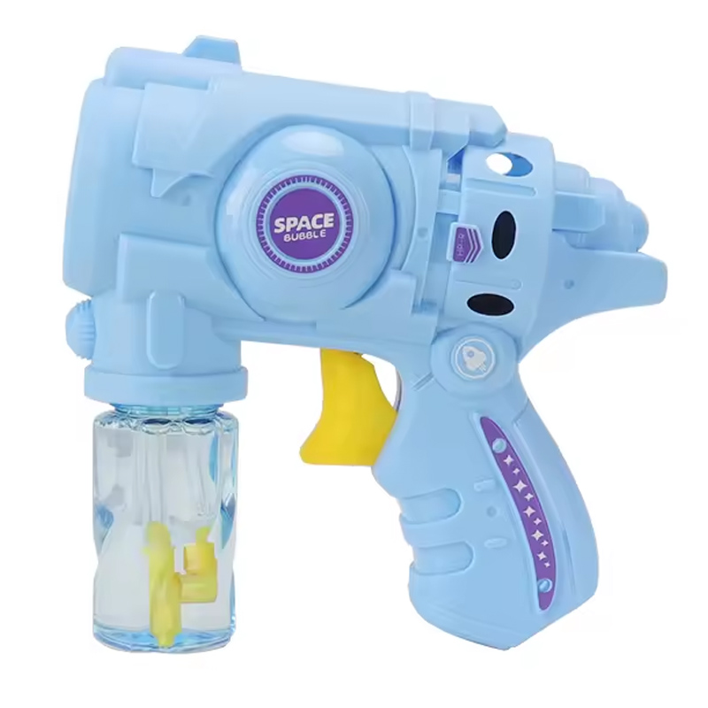 Пістолет з мильними бульбашками Space Bubble Gun (2 pack bottle - 50+50ml) (Blue)