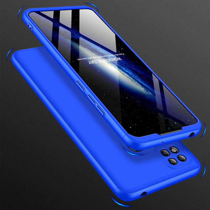 Фото Пластиковая накладка GKK LikGus 360 градусов (opp) для Xiaomi Redmi 10C Синий в магазине onecase.com.ua
