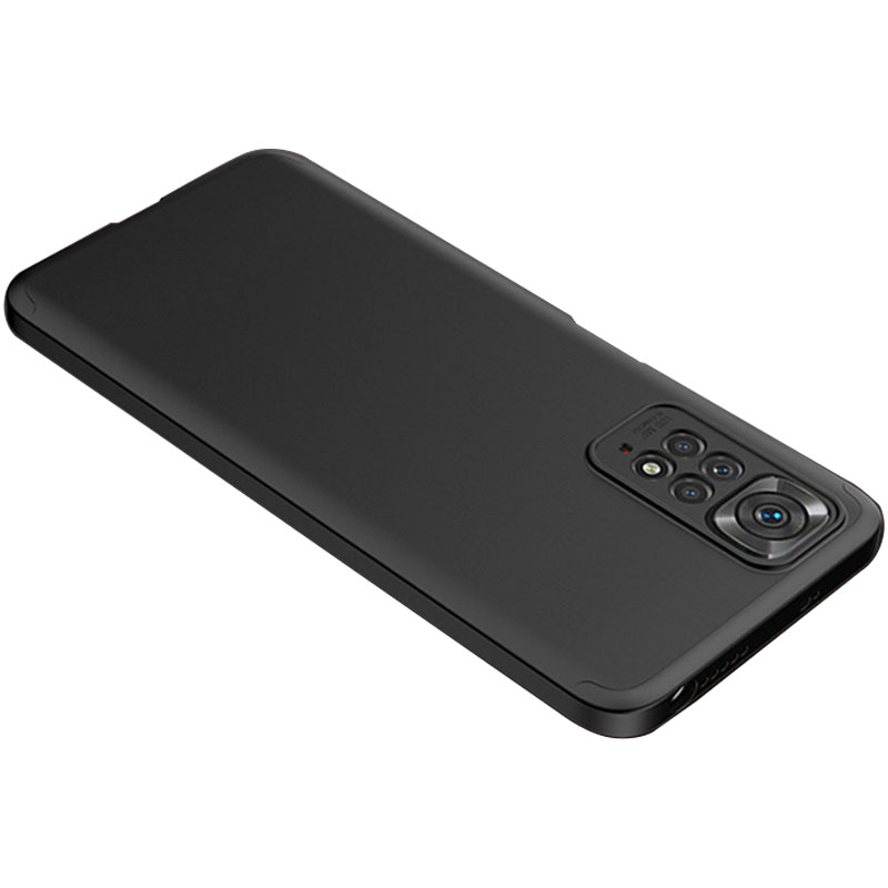 Пластиковая накладка GKK LikGus 360 градусов (opp) для Xiaomi Redmi Note 11 (Global) / Note 11S (Черный)
