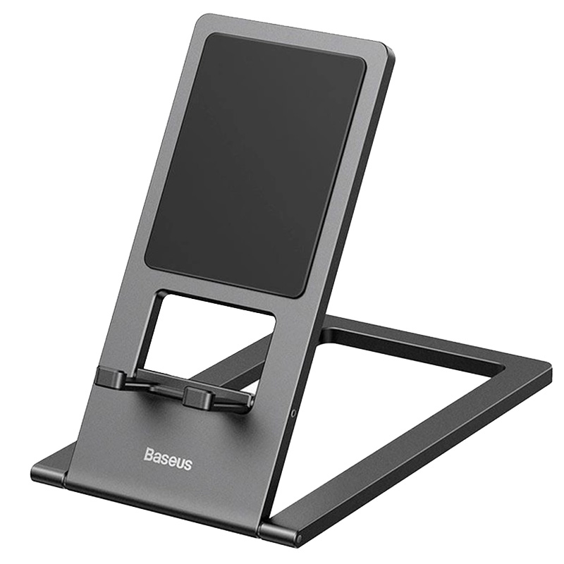 Подставка для телефона Baseus Foldable Metal (LUKP000013) (Gray)