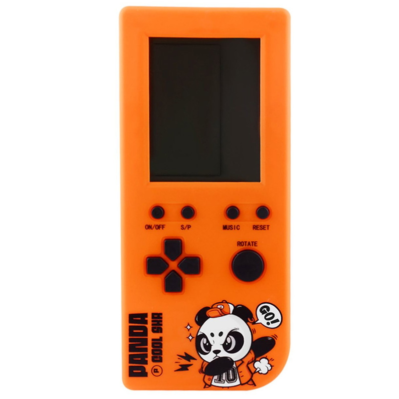 Портативная игровая консоль Tetris Panda 26 games (Orange)