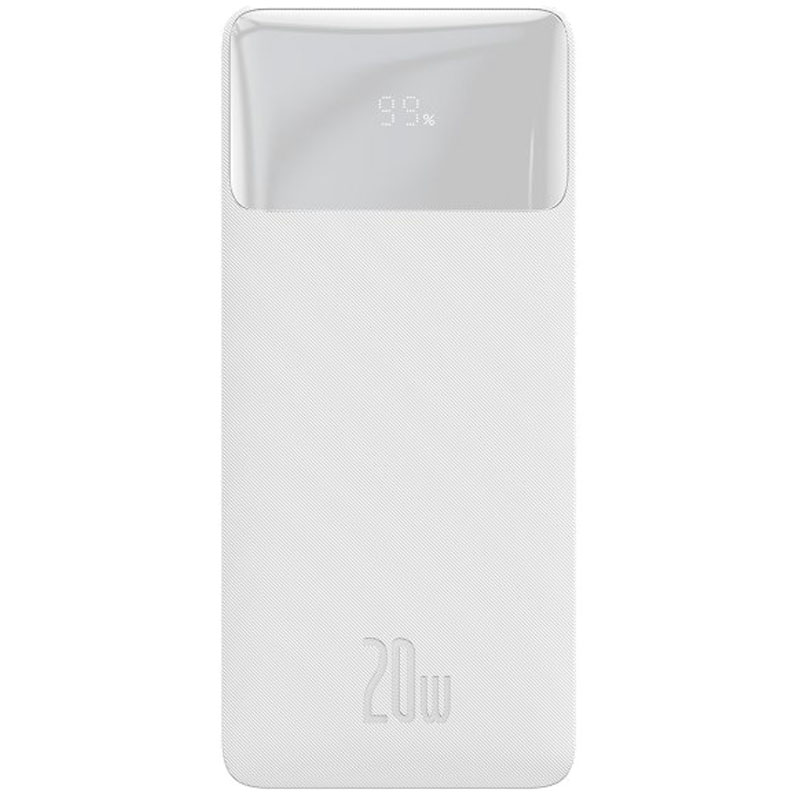 Портативное зарядное устройство Baseus Bipow Overseas 20W 20000 mAh (PPBD050302) (Белый)