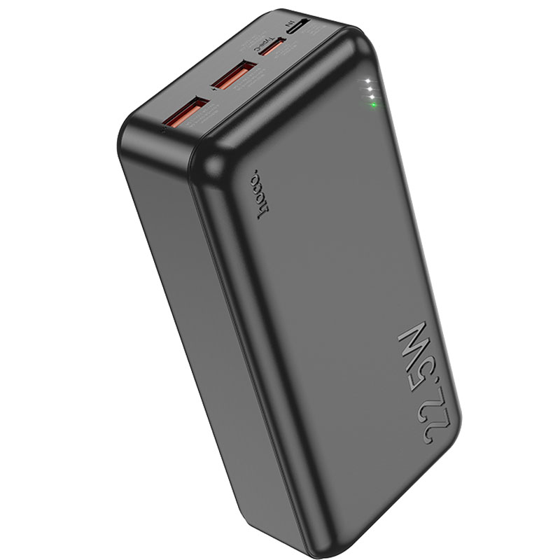 Портативное зарядное устройство Power Bank Hoco J101B Astute PD20W+22.5W 30000 mAh (Черный)