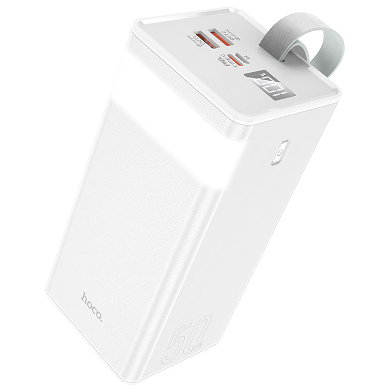 Портативное зарядное устройство Power Bank Hoco J86A Powermaster 22.5W 50000 mAh (White)