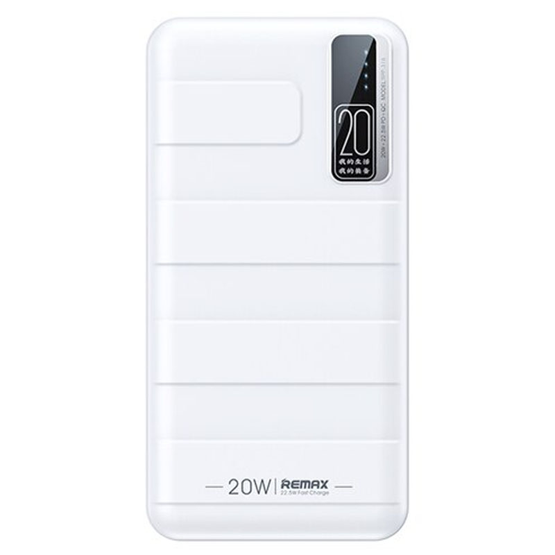 Портативное зарядное устройство Power Bank Remax RPP-316 PD20W+QC22.5W 20000 mAh (Белый)