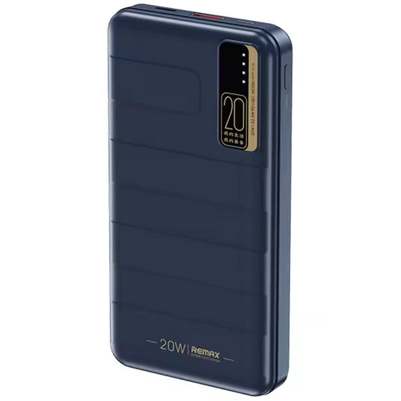 Портативное ЗУ Power Bank Remax RPP-316 PD20W+QC22.5W 20000 mAh (Синий)