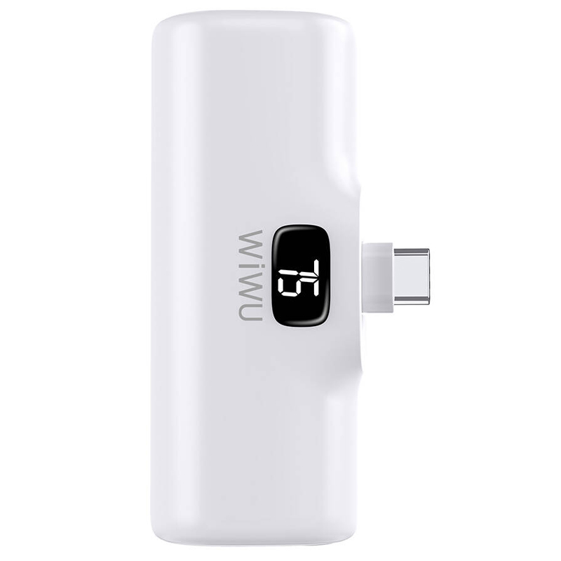 Портативное ЗУ Power Bank WIWU Wi-P017-C Type-C 5000 mAh (White)