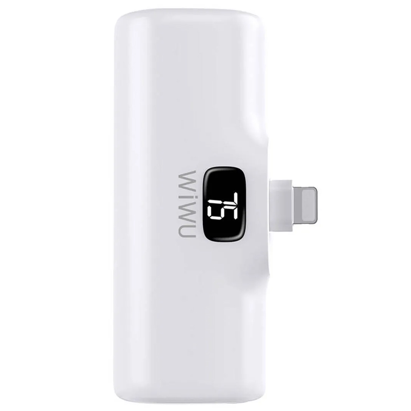 Портативное ЗУ Power Bank WIWU Wi-P017-L Lightning 5000 mAh (White)