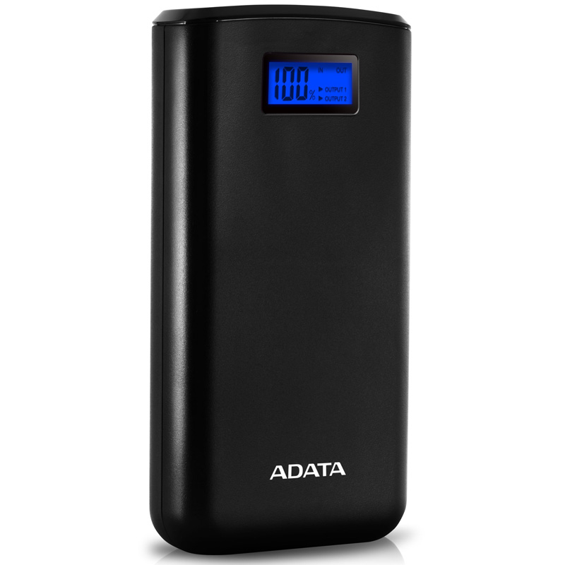Портативний зарядний пристрій Powerbank Adata S20000D PD QC3.0 20000mAh (AS20000D-DGT-CBK) (Чорний)