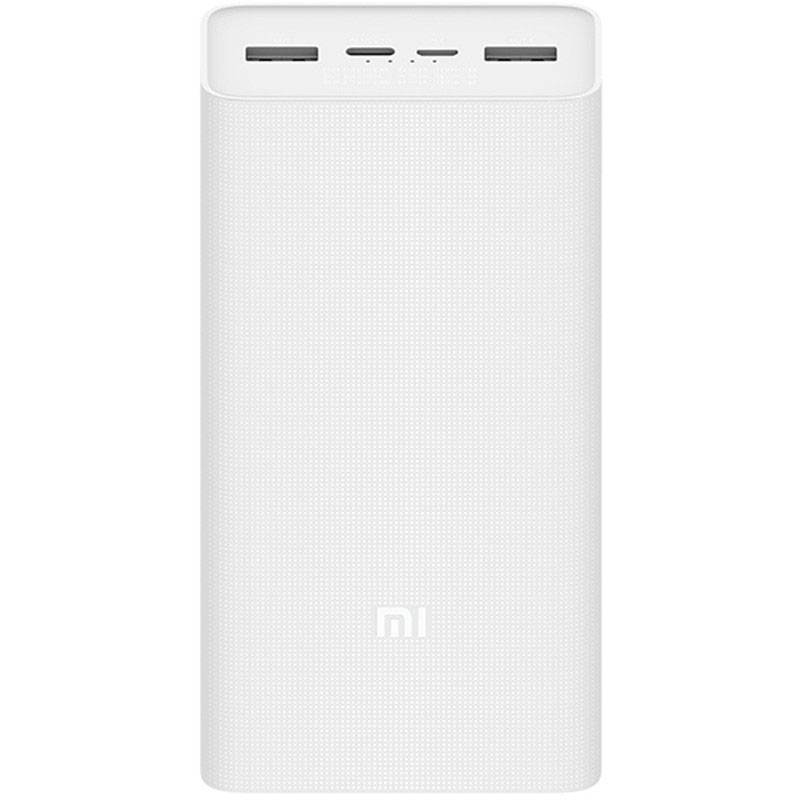 Портативное зарядное устройство Xiaomi Mi Power Bank 3 24W Type-C 30000 mAh (PB3018ZM/VXN4307CN) (Белый)